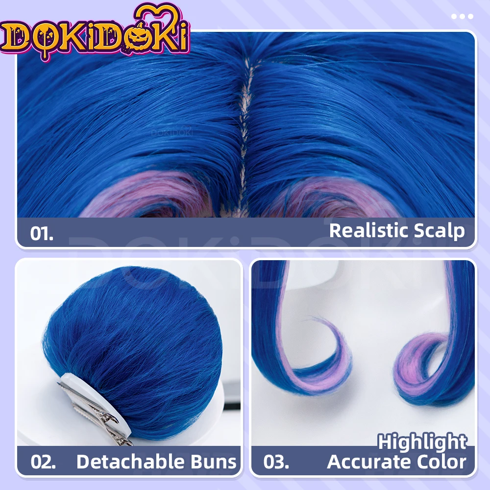 มีสินค้าพร้อมส่ง วิกผมกุยเนเวอ - Anime Cosplay Blue Hair บทวิจารณ์และราคา