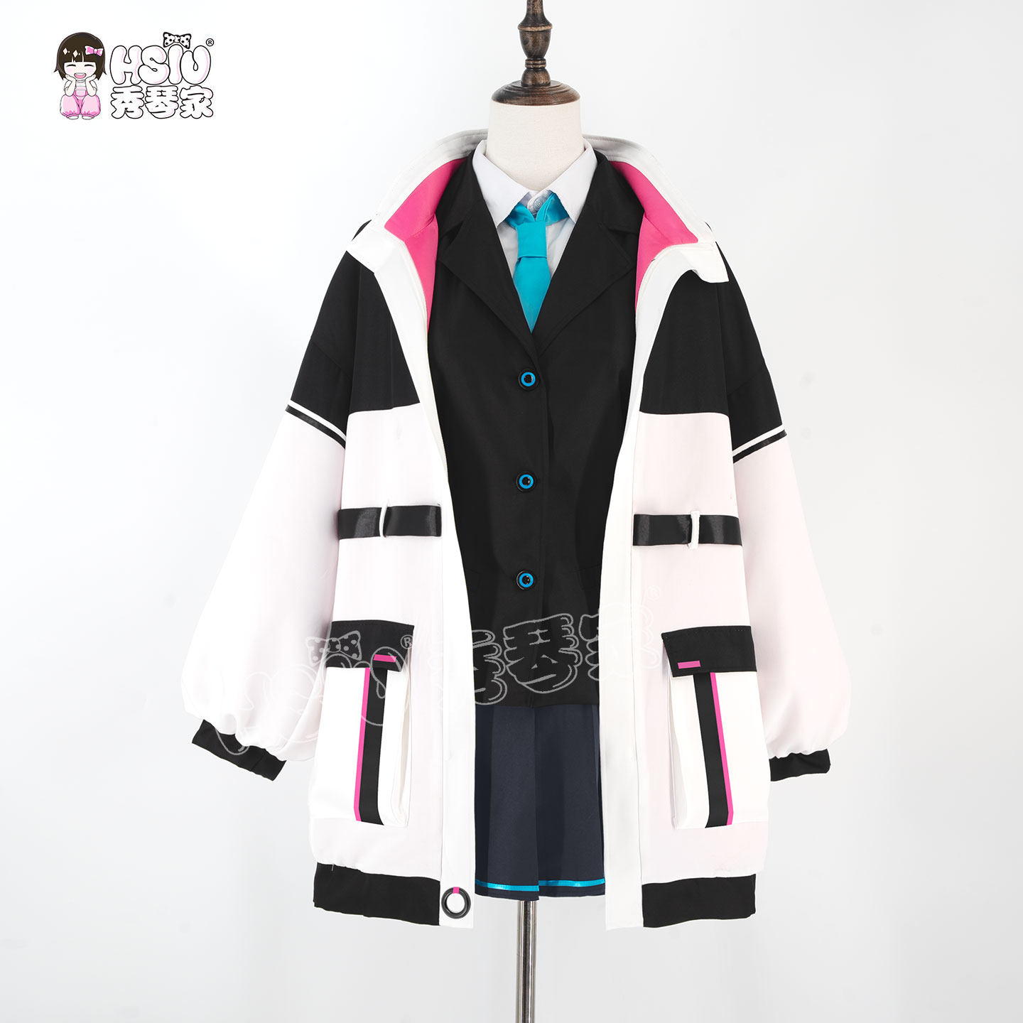 บลูอาร์ไคฟ์ ไคคอสเพลย์ชุดวิกผม - Anime Cosplay Blue Hair บทวิจารณ์และราคา