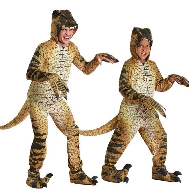 ชุดไดโนเสาร์ทีเรโนซอรัสสำหรับเ - Anime Cosplay Jumpsuit บทวิจารณ์และราคา