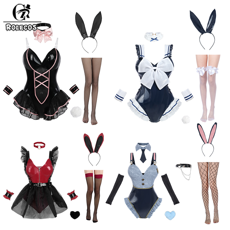 ROLECOS ชุดคอสเพลย์กระต่ายดั้ง - Anime Cosplay Jumpsuit บทวิจารณ์และราคา